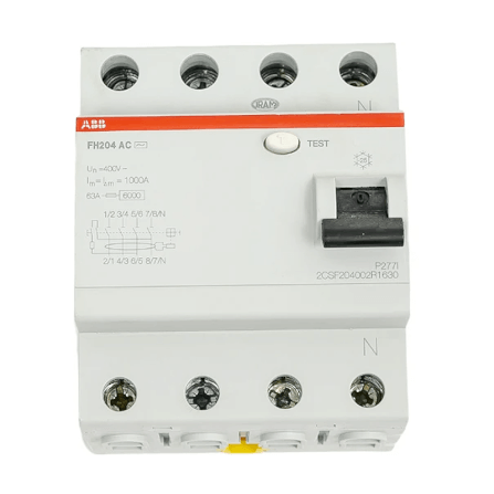 เบรคเกอร์กันไฟดูด 63 แอมป์ 4 โพล ABB RCCB FH204 AC-63/0.03 (Type AC)_2